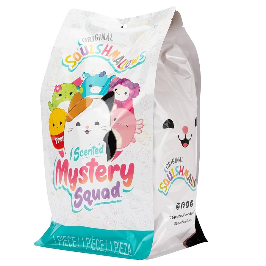 Squishmallows Mystery Squad 新品未開封　香り付き② Squishmallow 8 in. Super Soft Plush Toy Mystery Bag Everyday